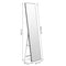 Passpiegel staand - zwart - 40x29x158 cm - antislip poten