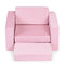 Kinderfauteuil - roze - 8-delig - 120 kg max gewicht