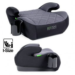 iSize autostoelverhoger voor kinderen - 125-150 cm - afneembare hoes - drankhouder
