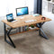 Modern computerbureau - licht eiken - 120x60 cm - extra plank