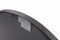 Ronde spiegel zwart - 50 cm diameter - gepoedercoat metaal - inclusief ophangset
