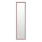 Spiegel staand - aluminium frame - 37x30x147 cm - antislip poten
