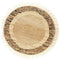 Tapijt Alexandra House Living Bruin 180 x 180 x 1 cm Rond