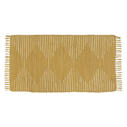Tapijt Alexandra House Living Mosterd 120 x 60 x 1 cm