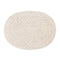 Placemat Wit Bamboe Rotan 40 x 30 x 0,5 cm