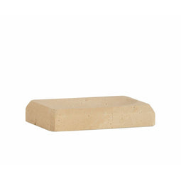 Zeepschaal Alexandra House Living Beige Steen 9 x 2 x 13 cm
