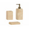 Zeepschaal Alexandra House Living Beige Steen 9 x 2 x 13 cm