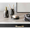 Zeepschaal Alexandra House Living Zwart Marmer 12 x 2 x 12 cm