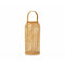 Kaarshouder Alexandra House Living Natuurlijk Glas Bamboe 20 x 40 x 20 cm