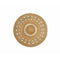 Tapijt Alexandra House Living Beige Jute 120 x 1 x 120 cm