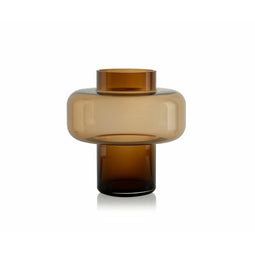Vaas Alexandra House Living Bruin Glas 24 x 24 x 24 cm