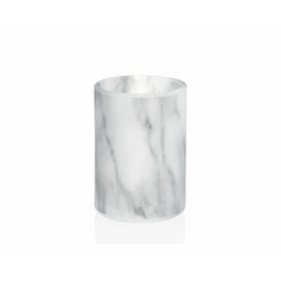 Tandenborstelhouder Alexandra House Living Grijs Glas 7 x 10 x 7 cm