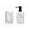 Tandenborstelhouder Alexandra House Living Grijs Glas 7 x 10 x 7 cm