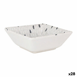 Kom La Mediterránea Barroc Porselein Wit 13 x 13 x 5 cm (28 Stuks)