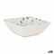 Kom La Mediterránea Barroc Porselein Wit 13 x 13 x 5 cm (28 Stuks)
