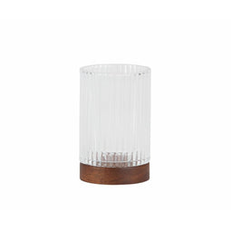 Tandenborstelhouder Alexandra House Living Hout Kristal 7 x 12 x 7 cm