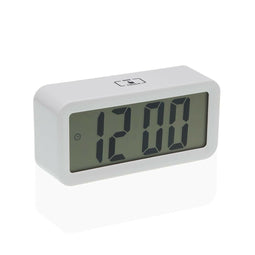 Wekker Versa Wit Metaal 3,9 x 6,5 x 13,4 cm