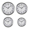 Muurklok Versa Aluminium (4,1 x 35 x 35 cm) (35 x 35 x 4 cm)