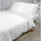 Dekbedovertrek set Hosteline MONACO NORDICO Wit Bed van 180 260 x 240 cm 4 Onderdelen