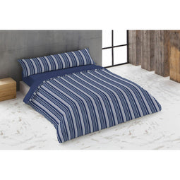 Dekbedovertrek set Hosteline KING Blauw Bed van 180 260 x 240 cm 4 Onderdelen