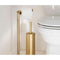 Toiletborstel Alexandra House Living Gouden Roestvrij staal 9 x 40 x 9 cm