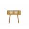 Bloempot met standaard Alexandra House Living Bruin Bamboe Rotan 22 x 59 x 68 cm