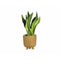 Bloempot Alexandra House Living Beige Keramisch 18 x 18 x 18 cm