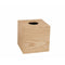 Doos voor doekjes Alexandra House Living Wilgenhout 12 x 12 x 12 cm