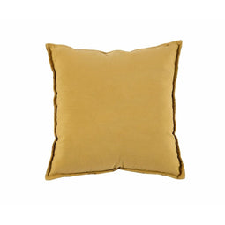 Kussen Alexandra House Living ROSE Mosterd Fluweel 45 x 10 x 45 cm