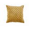 Kussen Alexandra House Living ROSE Mosterd Fluweel 45 x 10 x 45 cm