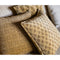 Kussen Alexandra House Living ROSE Mosterd Fluweel 45 x 10 x 45 cm