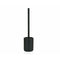 Toiletborstel Alexandra House Living Zwart Roestvrij staal Polyresin 9 x 40 x 9 cm