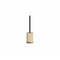 Toiletborstel Alexandra House Living Zwart Beige Natuurlijk Nylon Roestvrij staal Polyresin Acaci...