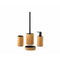 Toiletborstel Alexandra House Living Bruin Zwart Metaal Bamboe 9 x 38 x 9 cm