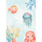 Blad Crochetts 33 x 43 x 2 cm Kinderen Octopus Vissen