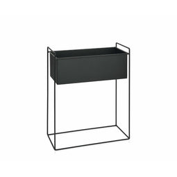 Bloempot met standaard Alexandra House Living Zwart Metaal 51 x 24 x 65 cm