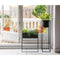 Bloempot met standaard Alexandra House Living Zwart Metaal 51 x 24 x 65 cm