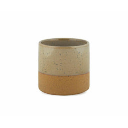 Bloempot Alexandra House Living Beige Kameel Keramisch 13 x 13 x 13 cm