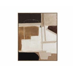Schilderij Alexandra House Living Popayan Multicolour Abstract 100 x 1 x 80 cm
