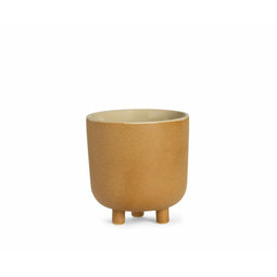 Bloempot Alexandra House Living Beige Keramisch 21 x 23 x 21 cm