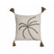 Kussen Alexandra House Living PALM Groen Beige 50 x 1 x 50 cm