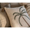 Kussen Alexandra House Living PALM Groen Beige 50 x 1 x 50 cm