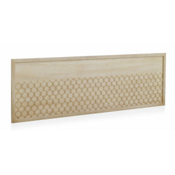 Hoofdbord Alexandra House Living Ivoor 185 x 60 x 3 cm