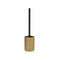 Toiletborstel Alexandra House Living Zwart Beige Roestvrij staal Ekträ 10 x 39 x 10 cm