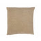 Kussen Alexandra House Living Lotus Bruin Fluweel 50 x 1 x 50 cm