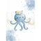 Blad Crochetts 33 x 43 x 2 cm Kinderen Octopus