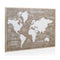 Hoofdbord Alexandra House Living Natuurlijk 165 x 100 x 4 cm Wereldkaart