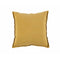 Kussen Alexandra House Living GLORY Mosterd Fluweel 45 x 10 x 45 cm