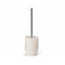 Toiletborstel Alexandra House Living Wit Zilverkleurig Nylon Roestvrij staal Polyresin 10 x 35 x...
