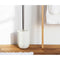 Toiletborstel Alexandra House Living Wit Zilverkleurig Nylon Roestvrij staal Polyresin 10 x 35 x...